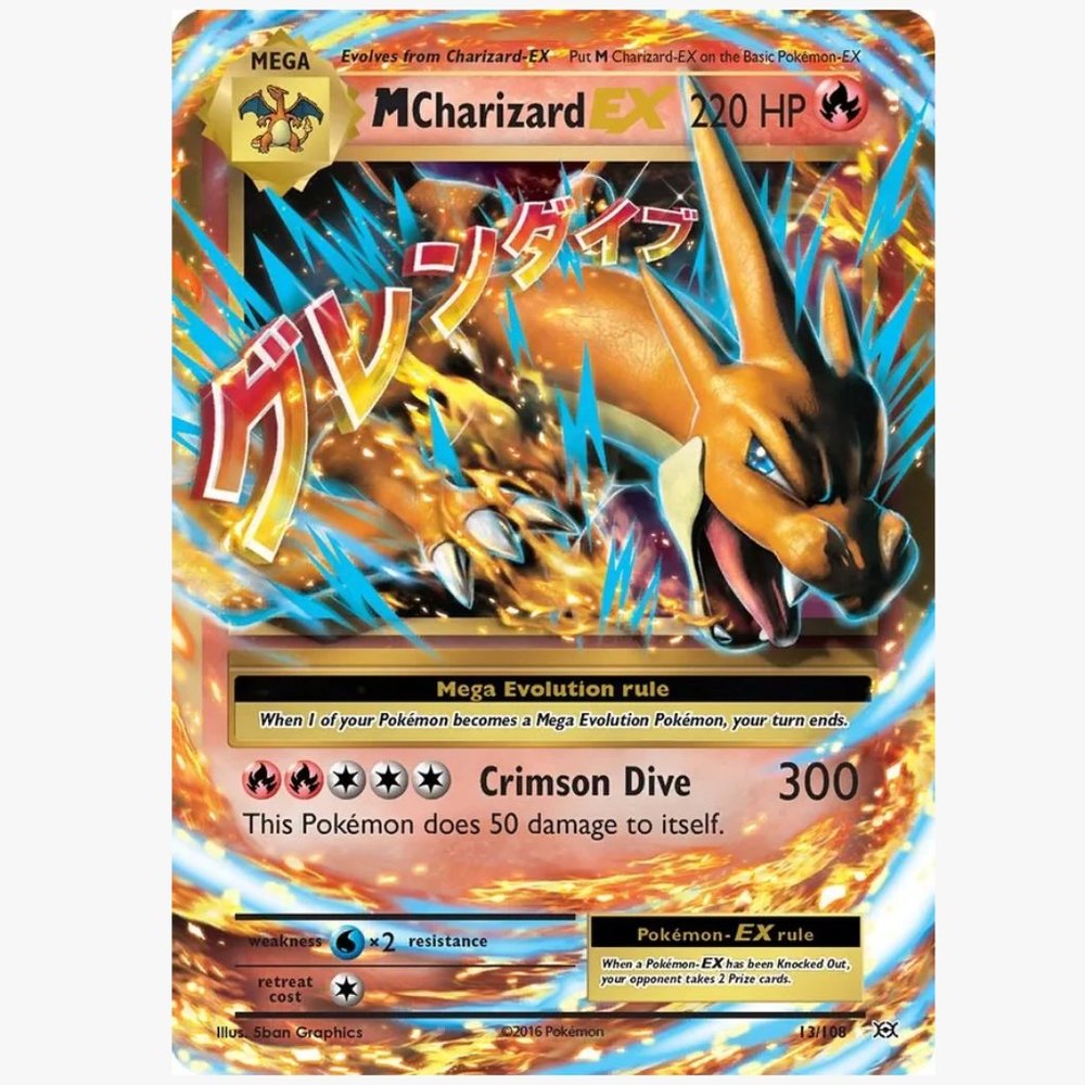 M Charizard EX - XY - Evolutions (EVO)